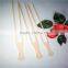 Disposable bamboo double prong food picks