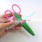 High quality colored plastic hand work scissor for DIY