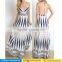 Boho tropical printed spaghetti straps v neck sexy beach holiday woman chiffon summer long maxi dresses 2017