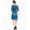 Lady Fashion With Picture Summer For Western Party Wear Cloth Woman Dress