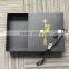 2017 Custom gold foil black cardboard paper packaging boxes