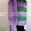 Faux fox fur cape collar faux ball scarf muffler scarf multicolor