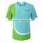 Heat transfer sublimation print dry fit running shirt