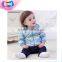 Baby Striped Hoodies Custom Toddler's Autumn Warm Hoody Zip Up Sweatshirt Wholesale