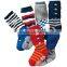 Custom New Design Breathable Elastane Cotton Children Knee Socks