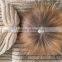 Myfur Fashion Winter Length Acrylic Wool Knitted Scarf with Pom Pom