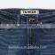 T1113K Comfortable boys kid Children stretchasble waist band Medium indigo jeans