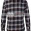 Men's Autumn Long Sleeve Plaid Checked Flannel Shirt