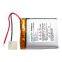 503035 3.7V 500mAh Rechargeable LiPo Battery for Bluetooth Speaker