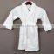 Hot Selling 100% Terry Velour White Baby Bathrobe