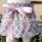 Many colors boutique stylish cotton mini quadrifoil baby girls skirt M5041513