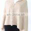 factory wholesale 12gg jersey knitted pure cashmere women ponchos