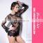 Unique high quality black lace teddy lingerie for women