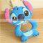 custom high quality cute silicone cartoon character wine bottle opener