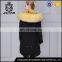 2017 coat be warm in winter real chinchilla fur collar long coat