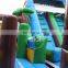 kids/adult challenge jungle inflatable obstacle course for sale