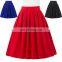 Belle Poque Red Vintage Skirts Pinup 50S 60S Skirts Summer BP000154-2