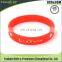 Factory direct sales eco-friendly fashion custom design silicone bracelet rubber wristbands