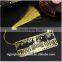 Etching Brass boomark for book with tassel