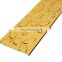 New style practical gold color etched stainless steel sheet