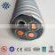 galvanized steel tape interlocked armoring, cable for submersible oil pump (ESP) cable