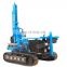 mall pile driving machine hydraulic bore pile fence post pile driver
