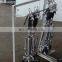 Manual two pump component sealant spreading machine
