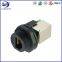 Receptacle Front Fastened 180° Screw Type Jack IP67 8Pin wire harness for Industrial Data Network Systems