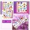 Brand Logo Nail Butterfly Sticker Art Custom 2d XF Series Supplies 2020 New Arrival Professional Design Lovely Decal
