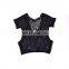 Newborn baby photo clothing baby summer bodysuit beautiful black white lace romper