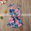 Brand New 6M-5Y Summer Infant Baby Girls Clothes 2PCS Sling Top Back Belt Vest Tops+Shorts Outfit Set 2019