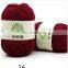 Worsted Knitting Baby Yarn Thick Milk Cotton Yarns 80% cotton 20% acrylic yarn