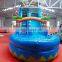 Blue Palm Tree Inflatable Water Slide