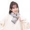 New Winter Neckerchief usb Women Plush Collar Scarves Heated Scarf