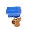 230v electric 3wires one point control dn25 ball valve