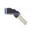 pneumatic tube fitting PLHGJ joint 6~16mm