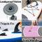 White Inflatable Stand Up Paddle Board Double Layer Surf Board