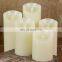 2020  Flameless 3 AAA  BATTERY OPERATED led pillar candles