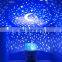 Battery operated children kids sleeping night light starry sky projector lamp