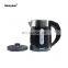 Honeyson double wall quiet electric kettle  new hotel room stainless steel