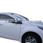 Chrome door visor side window deflector shade sun rain shield silver strips guard for Toyota corolla levin 2014-2018