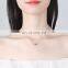 Fine Jewelry 925s Pure Silver Butterfly Designer Pendant Elegant Girl collar Necklace