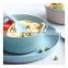 4Pcs Portable Reusable Household Dishware Set Kids Adult Spoon Fork Cup Salad Soup Bowl Plate Wheat Straw Kitchen Tableware Set