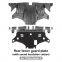 Accessories Parts With Sound Insulation Cotton Rearward Undercar Shield For Tesla Model 3