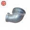 sgs certified black elbow galvanized malleable iron pipe fittings