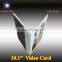 10.1inch LCD video brochure card advertising/wedding invitation card