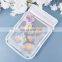 Special Shape Mason Jar Pouch Reusable Stand Up Plastic Zipper Bags