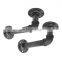Side Outlet Pipe Elbow 1/2 3/4 Inch Industrial Malleable Cast Iron Pipe Fitting Elbow For Building Tables Shelving Custom Furnit