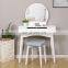 Hot sale Bedroom Furniture Wooden Dresser Vanity  Mirror Makeup Dressing Table