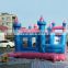 Prince and princess theme kids game outdoor jumping bed inflatable bouncy castle for playground